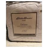 Eddie Bauer White Goose Down Comforter, Full/Queen