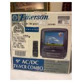 Emerson Model EWC0903 9-Inch TV-VCR Combo