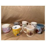 7 Novelty and Branded Ceramic Mugs
