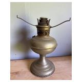 Turner Brass Oil Lamp by Aladdin Mantle Lamp Co.