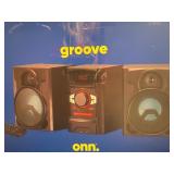 Onn Bluetooth CD Stereo System with LED Lights