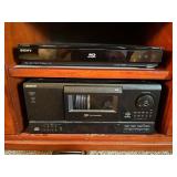 Sony Blu-ray Player and 100-Disc CD Changer