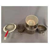 Metal and Plastic Strainers