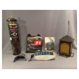 Bird Feeders, Grill Cover, Timer, Rope, and Shade