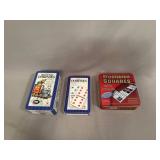 Three Domino and Tile Game Sets
