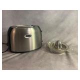 Oster 2-Slice Toaster and Glass Juicer