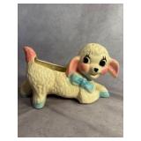 Vintage Ceramic Lamb Planter