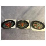 3 Russian Fairy Tale Decorative Plates