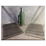 Stanley Thermos and Metal Grates Set