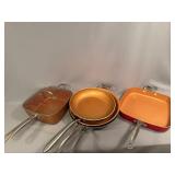 Nonstick Frying Pans and Skillet with Lids