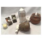 Essential Oil Diffuser and Candle Lot