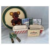 Christmas Lot: Garden Ridge Dishes, Spreaders