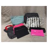 Lancome Tumi Cole Haan Cosmetic Bag Lot