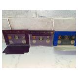 US Mint Proof Sets 1983 1984 1988 3 Sets