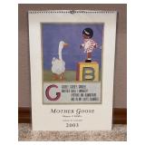 2003 Mother Goose Library of Congress Calendar
