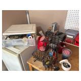 Assorted Hardware and Storage Containers Lot