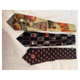 Oklahoma State Cowboys Neckties Set of 3