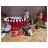 Christmas Ornament and Figurine Decor Lot