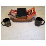 Books Mugs and Basket Gift Set