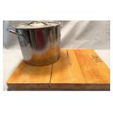 Boos Block Maple Cutting Board and Stockpot