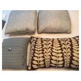 Set of Four Decorative Throw Pillows