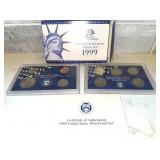 1999 United States Mint Proof Coin Set