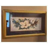 Sumrall Framed Magnolia Floral Print