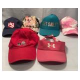 6 Branded and Patterned Hats