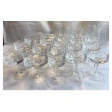 Baccarat France Crystal Stemware 17 Pieces