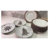 Sakura and Better Homes Holiday Plates