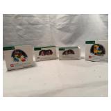 Dept 56 North Pole LEGO Accessories, 4 Pcs