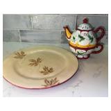 Make the Season Bright Teapot Set and Leaf-Em