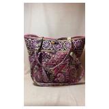 Vera Bradley Quilted Fabric Tote Bag