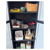Garage Cabinet Contents - Tools Paint Hardware