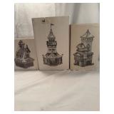 Department 56 North Pole Village 3 Pc Set