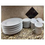 Seltmann Weiden Bavaria White Porcelain 34pc Set