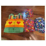 Handmade Quilted Patchwork Vest and Fabric
