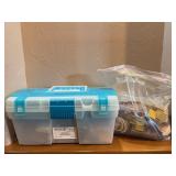 Keter Toolbox With Hardware and Craft Stamps