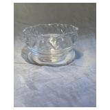 Tiffany and Co Crystal Heart Motif Bowl