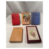 Vintage Juvenile Classic Book Lot 5 Volumes
