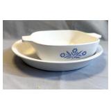 Corning Ware Blue Cornflower Casserole Set