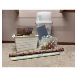Large Lot of Gift Wrapping Supplies