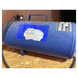 Blue Portable Air Tank With Gauge and Hose