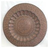 Hand-Painted Floral Charger Plate, 24 Inch