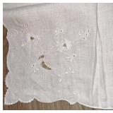 Linen 48-Inch Tablecloth and Eight Napkins