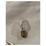Plug-In Night Light and Village Lamp Cord Lot