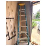 Werner 8 Ft Fiberglass Step Ladder Type I 6008