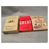 Three Hardcover and Paperback Nonfiction Book