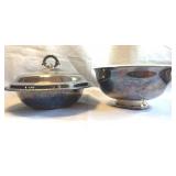 Reed and Barton Silverplate Dish and Bowl