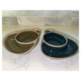 Roe & Moe Stoneware Soup and Sandwich Set